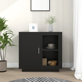 Aparador negro 80x40x75 cm de vidaXL, Aparadores - Ref: Foro24-811827, Precio: 86,99 €, Descuento: %