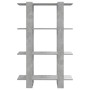 Concrete gray shelving/space divider 80x30x123.5 cm by vidaXL, Bookcases and shelves - Ref: Foro24-811578, Price: 40,80 €, Di...