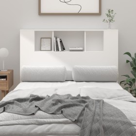 Mueble cabecero blanco 120x18,5x102,5 cm de vidaXL, Cabeceros y pies de cama - Ref: Foro24-811916, Precio: 60,80 €, Descuento: %