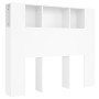 White headboard furniture 120x18.5x102.5 cm by vidaXL, Headboards and footboards - Ref: Foro24-811916, Price: 58,55 €, Discou...