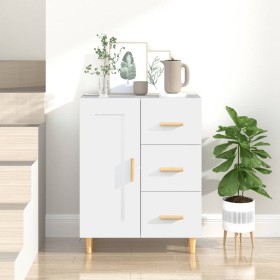 White plywood sideboard 69.5x34x90 cm by vidaXL, Sideboards - Ref: Foro24-812222, Price: 85,99 €, Discount: %