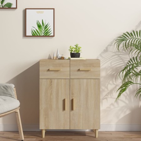 Sonoma oak plywood sideboard 69.5x34x89 cm by vidaXL, Sideboards - Ref: Foro24-812189, Price: 102,05 €, Discount: %