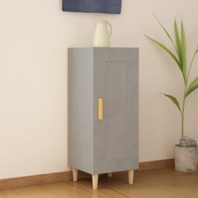 Concrete gray plywood sideboard 34.5x34x90 cm by vidaXL, Sideboards - Ref: Foro24-812415, Price: 55,99 €, Discount: %