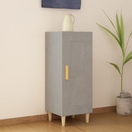 Concrete gray plywood sideboard 34.5x34x90 cm by vidaXL, Sideboards - Ref: Foro24-812415, Price: 55,38 €, Discount: %