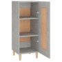 Aparador de madera contrachapada gris hormigón 34,5x34x90 cm de vidaXL, Aparadores - Ref: Foro24-812415, Precio: 55,19 €, Des...