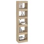 Sonoma oak-colored shelving/space divider 40x30x166 cm by vidaXL, Bookcases and shelves - Ref: Foro24-811631, Price: 69,56 €,...