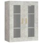 Concrete gray hanging wall cabinet 69.5x34x90 cm by vidaXL, Sideboards - Ref: Foro24-812280, Price: 78,23 €, Discount: %