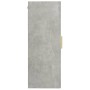 Armario colgante de pared gris hormigón 69,5x34x90 cm de vidaXL, Aparadores - Ref: Foro24-812280, Precio: 78,23 €, Descuento: %