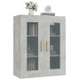 Concrete gray hanging wall cabinet 69.5x34x90 cm by vidaXL, Sideboards - Ref: Foro24-812280, Price: 78,23 €, Discount: %