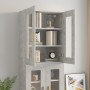 Concrete gray hanging wall cabinet 69.5x34x90 cm by vidaXL, Sideboards - Ref: Foro24-812280, Price: 78,23 €, Discount: %