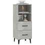 Concrete gray plywood sideboard 34.5x34x90 cm by vidaXL, Sideboards - Ref: Foro24-812370, Price: 64,69 €, Discount: %