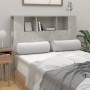 Mueble cabecero gris hormigón 120x18,5x102,5 cm de vidaXL, Cabeceros y pies de cama - Ref: Foro24-811920, Precio: 58,58 €, De...