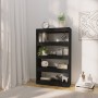 Black engineered wood shelf/divider 80x30x135 cm by vidaXL, Bookcases and shelves - Ref: Foro24-811710, Price: 62,52 €, Disco...