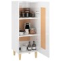 Glossy white plywood sideboard 34.5x34x90 cm by vidaXL, Sideboards - Ref: Foro24-812417, Price: 58,99 €, Discount: %