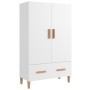 Weißes Sperrholz-Sideboard 70x31x115 cm von vidaXL, Sideboards - Ref: Foro24-812528, Preis: 102,93 €, Rabatt: %