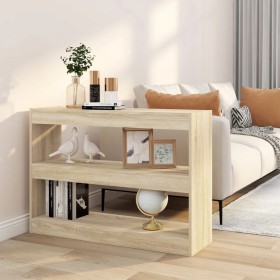 Shelving/space divider Sonoma oak color 100x30x72 cm by vidaXL, Bookcases and shelves - Ref: Foro24-811739, Price: 57,99 €, D...