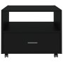 Mesa de centro madera de ingeniería negro 55x55x40 cm de vidaXL, Mesas de centro - Ref: Foro24-810927, Precio: 74,08 €, Descu...