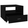 Mesa de centro madera de ingeniería negro 55x55x40 cm de vidaXL, Mesas de centro - Ref: Foro24-810927, Precio: 74,08 €, Descu...