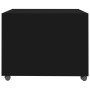 Mesa de centro madera de ingeniería negro 55x55x40 cm de vidaXL, Mesas de centro - Ref: Foro24-810927, Precio: 74,08 €, Descu...