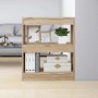 Shelving/space divider Sonoma oak color 60x30x72 cm by vidaXL, Bookcases and shelves - Ref: Foro24-811649, Price: 56,45 €, Di...