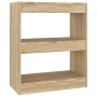 Shelving/space divider Sonoma oak color 60x30x72 cm by vidaXL, Bookcases and shelves - Ref: Foro24-811649, Price: 56,45 €, Di...