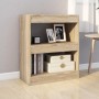 Shelving/space divider Sonoma oak color 60x30x72 cm by vidaXL, Bookcases and shelves - Ref: Foro24-811649, Price: 56,45 €, Di...