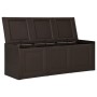 Caja de cojines marrón 130 L 125x40x42 cm de vidaXL, Cestas para almacenaje - Ref: Foro24-340618, Precio: 148,29 €, Descuento: %