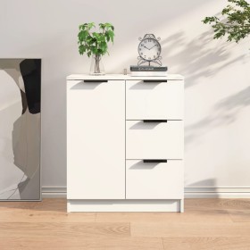 Sperrholz Anrichte weiß 60x30x70 cm von vidaXL, Sideboards - Ref: Foro24-811079, Preis: 81,51 €, Rabatt: %