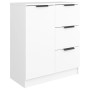 Sperrholz Anrichte weiß 60x30x70 cm von vidaXL, Sideboards - Ref: Foro24-811079, Preis: 78,08 €, Rabatt: %