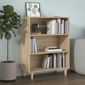 Sonoma oak plywood sideboard 69.5x32.5x90 cm by vidaXL, Sideboards - Ref: Foro24-812243, Price: 57,61 €, Discount: %