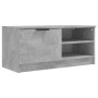 Concrete gray plywood TV cabinet 80x35x36.5 cm by vidaXL, TV Furniture - Ref: Foro24-811474, Price: 46,52 €, Discount: %