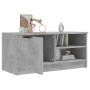 Concrete gray plywood TV cabinet 80x35x36.5 cm by vidaXL, TV Furniture - Ref: Foro24-811474, Price: 46,52 €, Discount: %