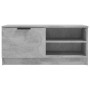 Concrete gray plywood TV cabinet 80x35x36.5 cm by vidaXL, TV Furniture - Ref: Foro24-811474, Price: 46,52 €, Discount: %