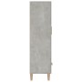 Aparador de madera contrachapada gris hormigón 70x31x115 cm de vidaXL, Aparadores - Ref: Foro24-812532, Precio: 84,71 €, Desc...