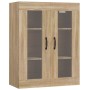 Armario colgante de pared roble Sonoma 69,5x34x90 cm de vidaXL, Aparadores - Ref: Foro24-812288, Precio: 82,00 €, Descuento: %