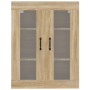 Armario colgante de pared roble Sonoma 69,5x34x90 cm de vidaXL, Aparadores - Ref: Foro24-812288, Precio: 82,00 €, Descuento: %