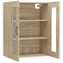 Sonoma oak wall hanging cabinet 69.5x34x90 cm by vidaXL, Sideboards - Ref: Foro24-812288, Price: 82,00 €, Discount: %