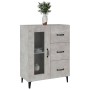 Aparador de madera de ingeniería gris hormigón 69,5x34x90 cm de vidaXL, Aparadores - Ref: Foro24-812217, Precio: 98,80 €, Des...