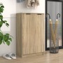 Sonoma oak plywood shoe rack cabinet 59x35x100 cm by vidaXL, Shoe racks and shoe organizers - Ref: Foro24-811442, Price: 113,...