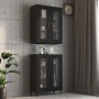 Black hanging wall cabinet 69.5x34x90 cm by vidaXL, Sideboards - Ref: Foro24-812286, Price: 77,20 €, Discount: %