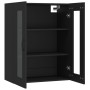 Black hanging wall cabinet 69.5x34x90 cm by vidaXL, Sideboards - Ref: Foro24-812286, Price: 77,20 €, Discount: %