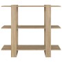 Shelving/space divider Sonoma oak color 100x30x87 cm by vidaXL, Bookcases and shelves - Ref: Foro24-811550, Price: 48,59 €, D...