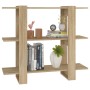 Shelving/space divider Sonoma oak color 100x30x87 cm by vidaXL, Bookcases and shelves - Ref: Foro24-811550, Price: 48,59 €, D...