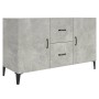 Betongraues Sideboard aus Holzwerkstoff, 100 x 36 x 60 cm von vidaXL, Sideboards - Ref: Foro24-812523, Preis: 82,68 €, Rabatt: %