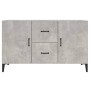 Concrete gray engineered wood sideboard 100x36x60 cm by vidaXL, Sideboards - Ref: Foro24-812523, Price: 82,68 €, Discount: %