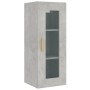 Concrete gray hanging wall cabinet 34.5x34x90 cm by vidaXL, Sideboards - Ref: Foro24-812451, Price: 48,99 €, Discount: %