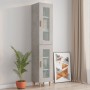 Concrete gray hanging wall cabinet 34.5x34x90 cm by vidaXL, Sideboards - Ref: Foro24-812451, Price: 48,99 €, Discount: %