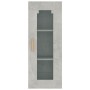 Concrete gray hanging wall cabinet 34.5x34x90 cm by vidaXL, Sideboards - Ref: Foro24-812451, Price: 48,99 €, Discount: %