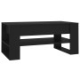 Black plywood coffee table 102x55x45 cm by vidaXL, Coffee table - Ref: Foro24-810900, Price: 68,40 €, Discount: %