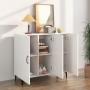 Glossy white engineered wood sideboard 90x34x80 cm by vidaXL, Sideboards - Ref: Foro24-812507, Price: 105,99 €, Discount: %